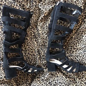 Vince camuto caged heeled sandals